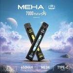 Meha Xbar 魅嗨小黑條7000口｜一次性電子煙・大容量續航・16種口味